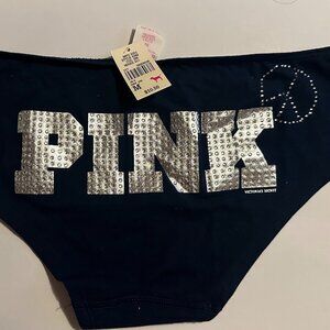 Victoria’s Secret PINK bling panty Size Medium NWT